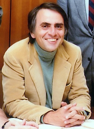 Portrait of Carl Sagan
