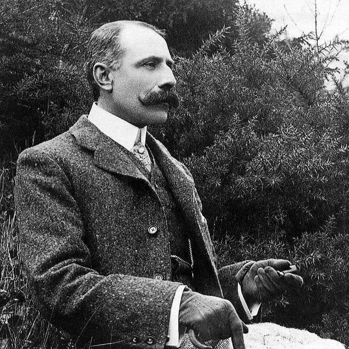Portrait of Edward Elgar