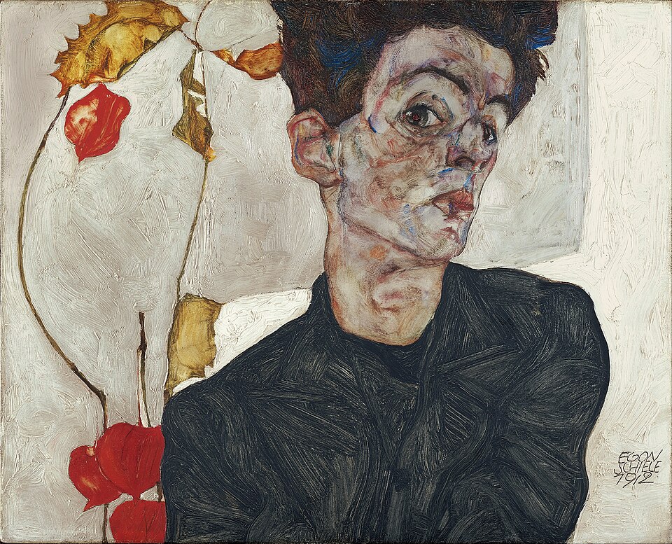 Portrait of Egon Schiele