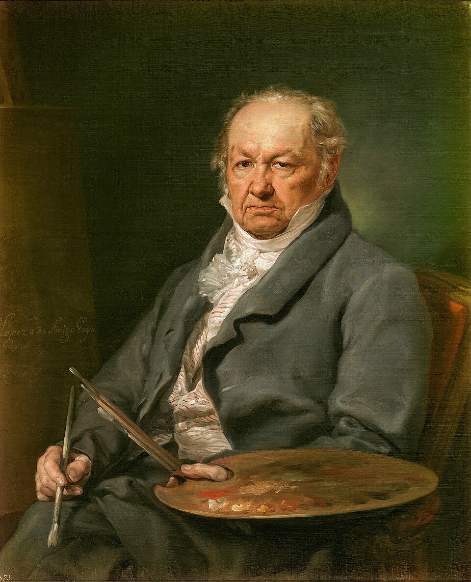 Portrait of Francisco Goya