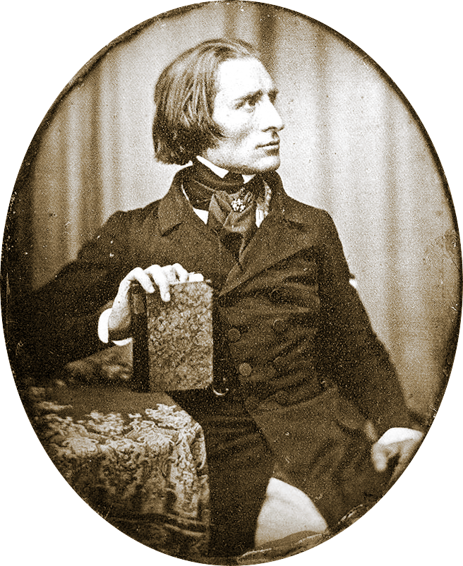 Portrait of Franz Liszt