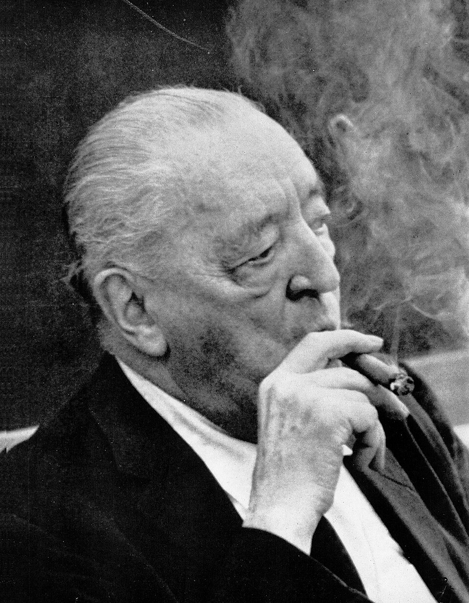 Portrait of Ludwig Mies van der Rohe