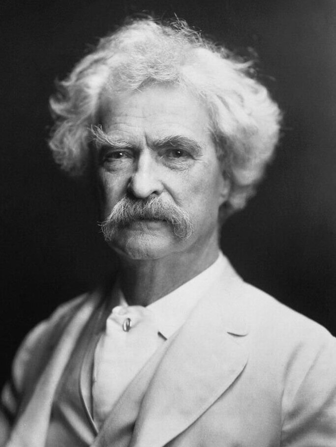 Portrait of Mark Twain