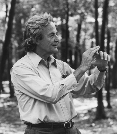 Portrait of Richard Feynman