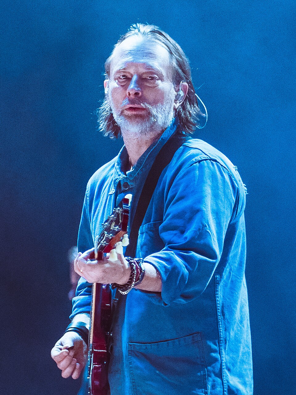 Portrait of Thom Yorke