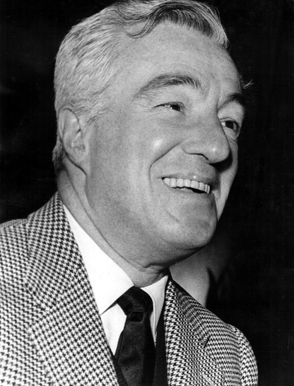 Portrait of Vittorio De Sica