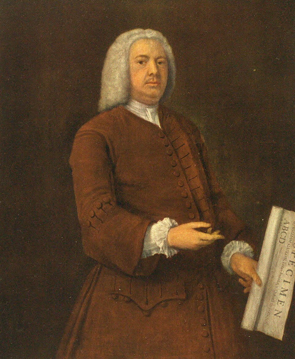 Portrait of William Caslon