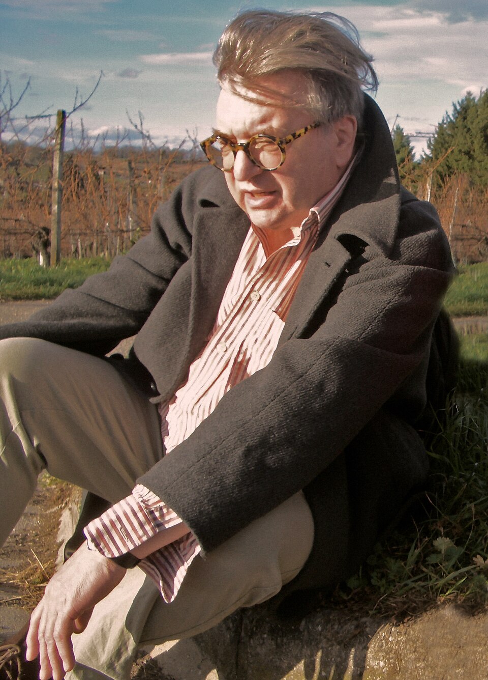 Portrait of Wolfgang Weingart